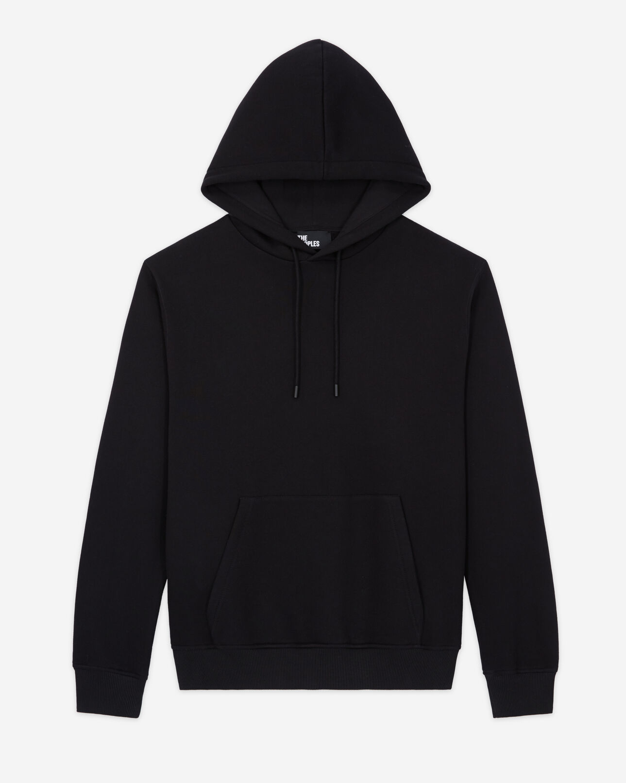 The Kooples HOMME BLACK sweatshirt logo strass noir