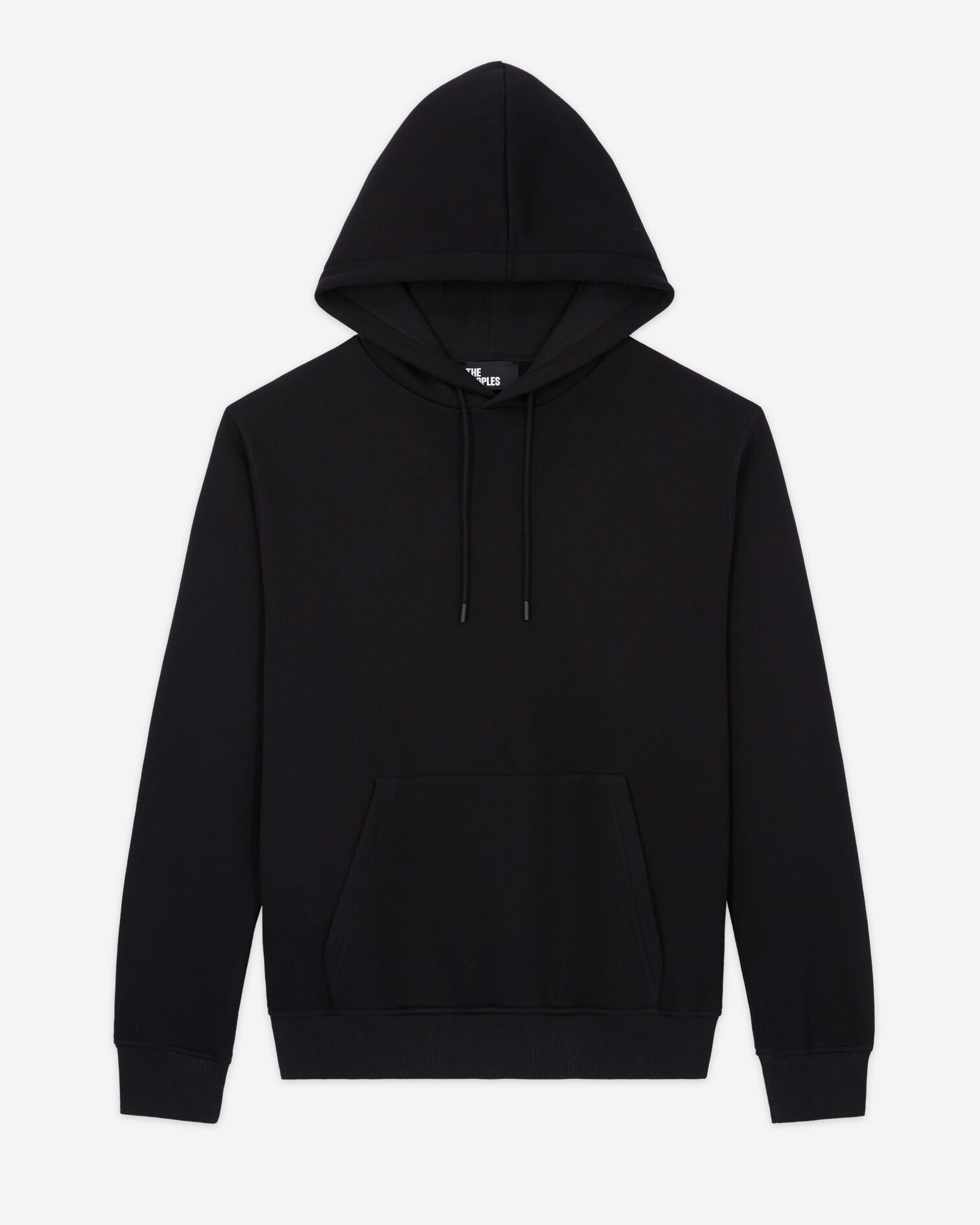 Sweatshirt logo strass noir, BLACK, hi-res image number null