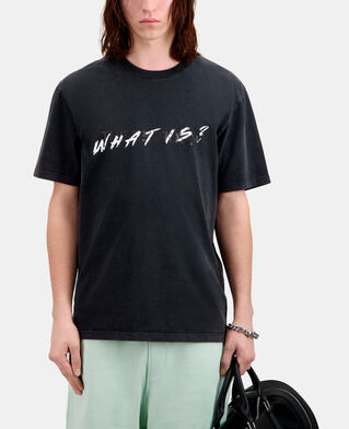 The Kooples HOMME BLACK WASHED t-shirt what is noir