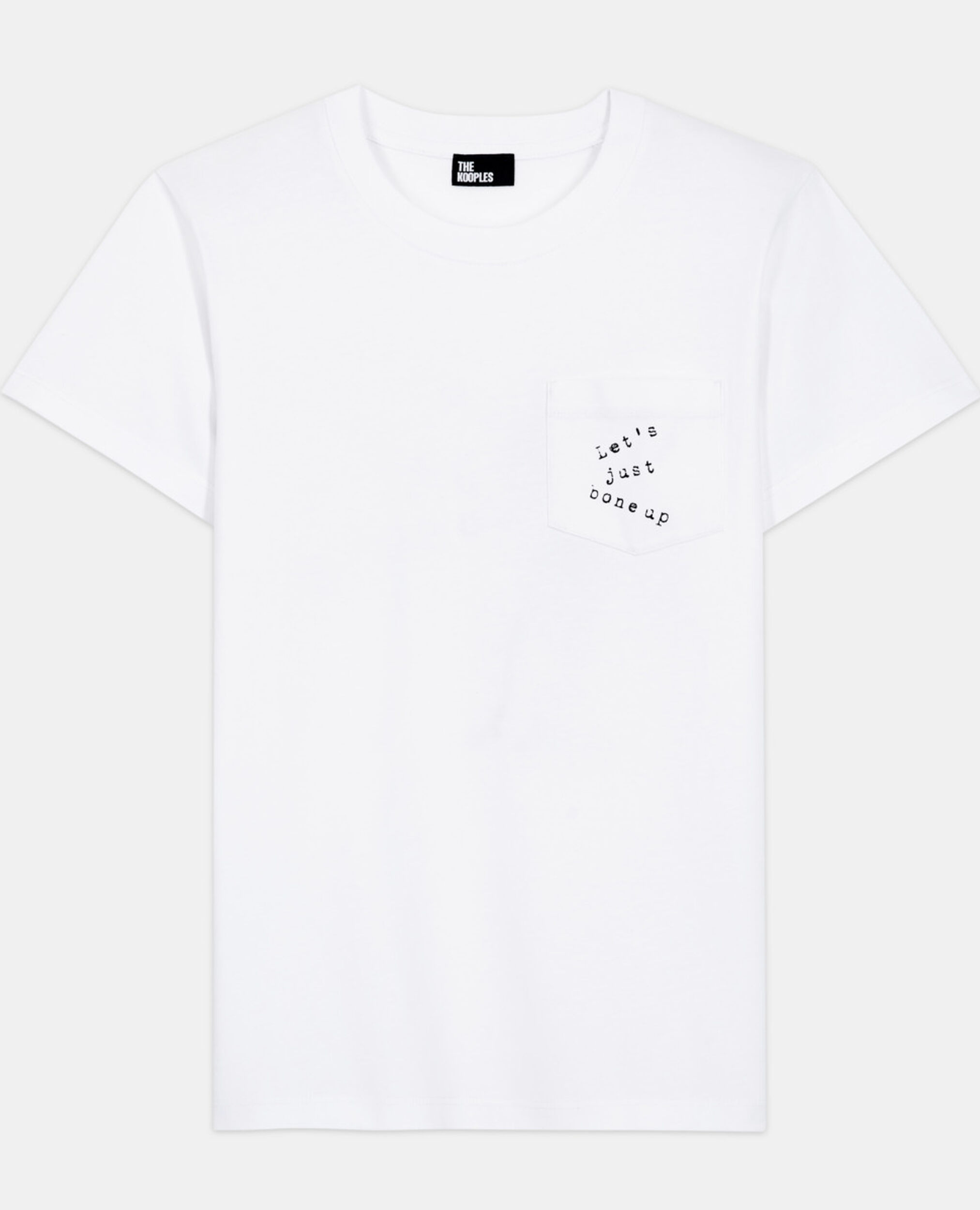 T-shirt sérigraphié blanc, WHITE, hi-res image number null