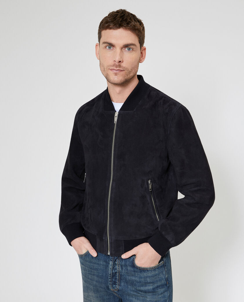 The Kooples HOMBRE DARK NAVY bombers de ante azul