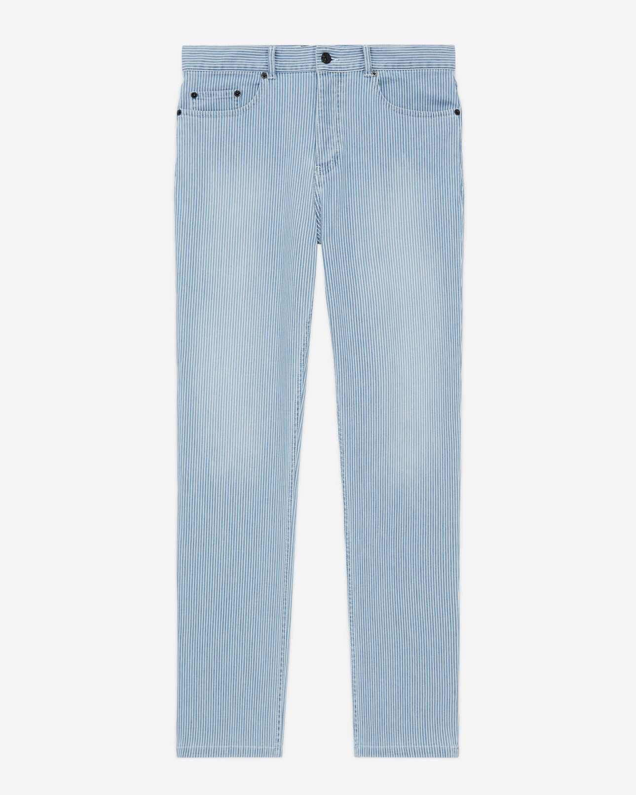 The Kooples HOMBRE BLUE DENIM vaqueros rectos rayas azules