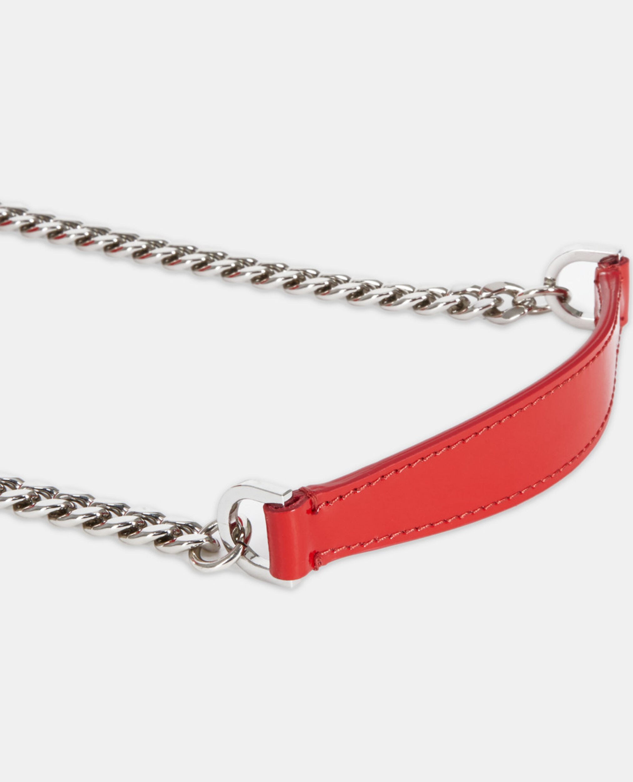 Nano Emily bag in red leather, RED, hi-res image number null