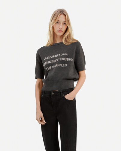 , MIDDLE GREY MEL/WHITE, hi-res image number null
