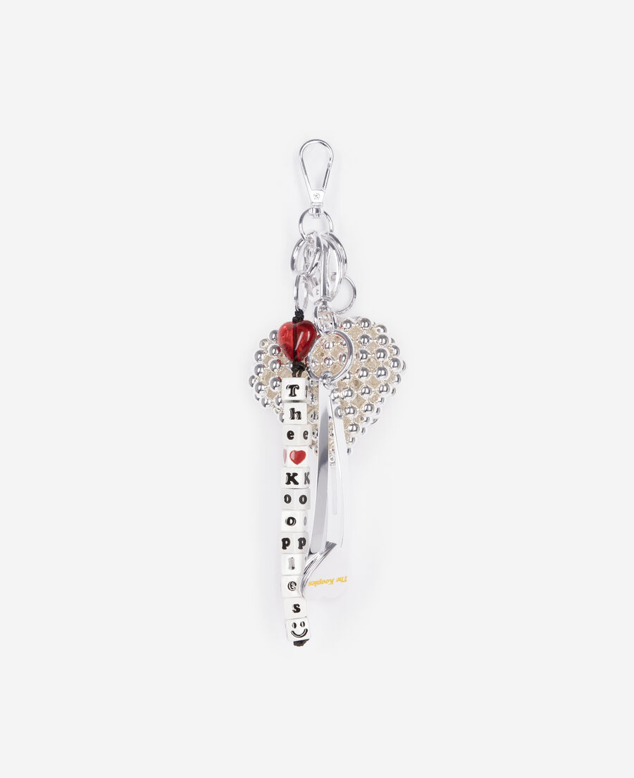 The Kooples FEMME SILVER bijou de sac barrette argentée