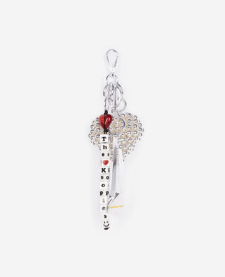 The Kooples FEMME SILVER bijou de sac barrette argentée