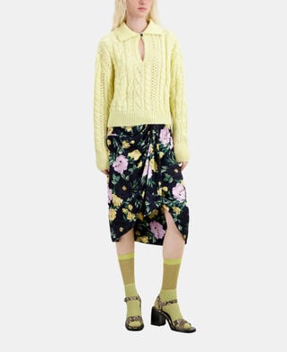 The Kooples MUJER YELLOW jersey amarillo mezcla lana