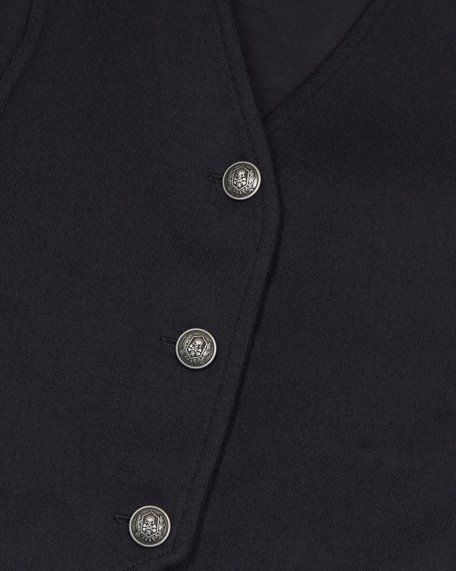 Black waistcoat with lacing , BLACK, hi-res image number null