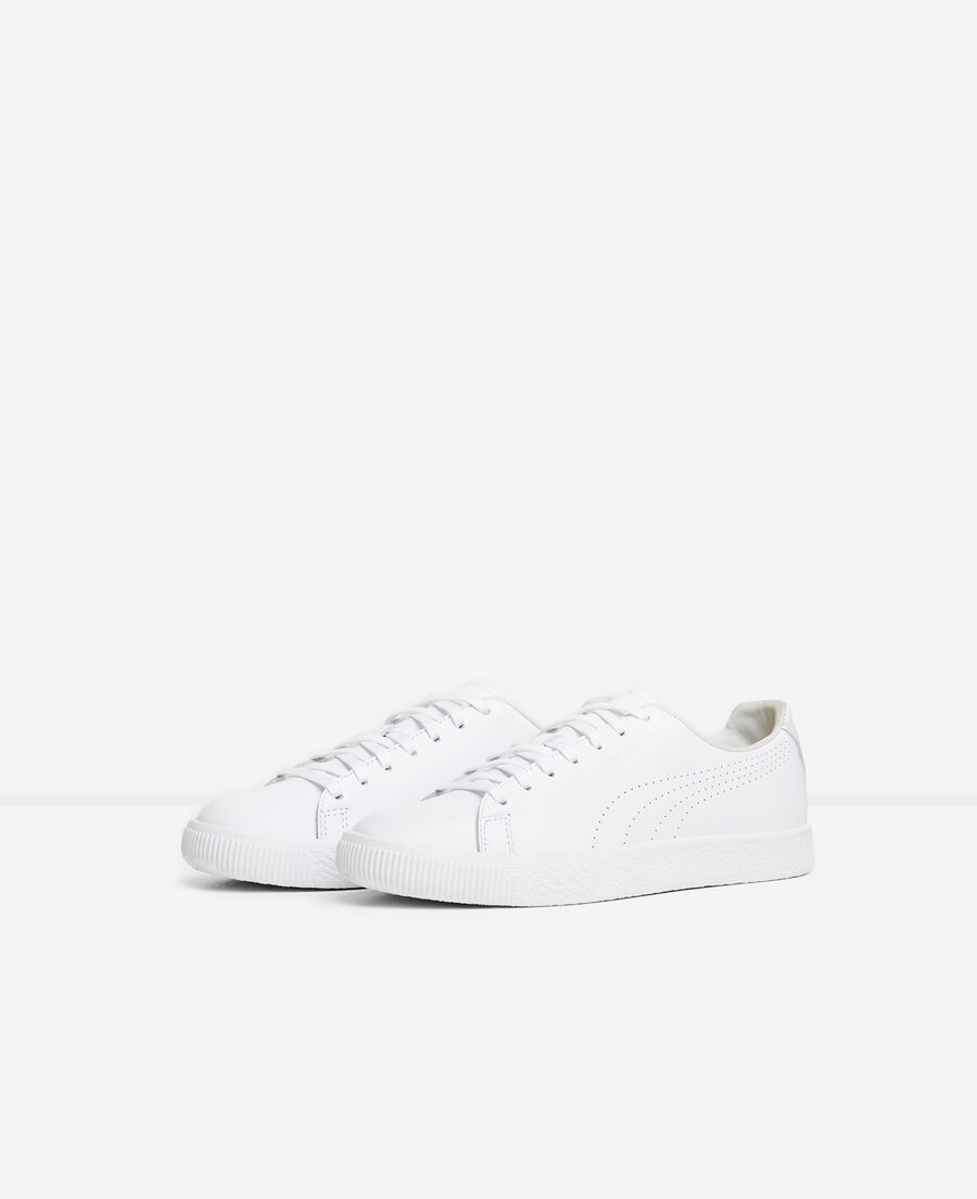 tos estación de televisión Excremento Baskets blanches Clyde Puma x The Kooples