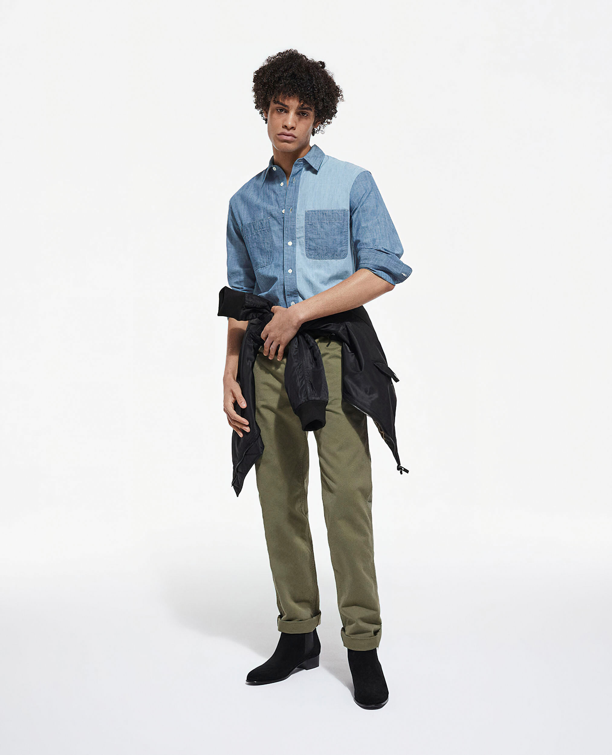 Kooples denim shirt 2025