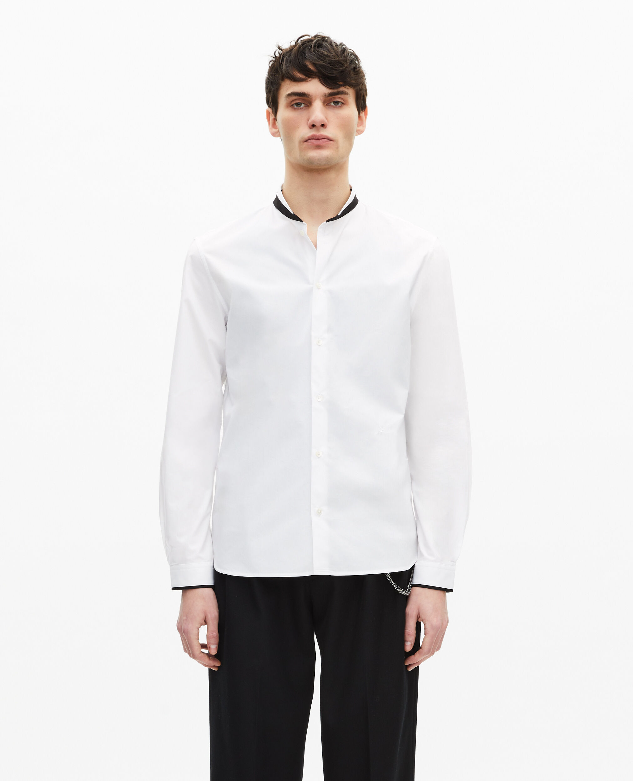 Formal white shirt, WHITE, hi-res image number null
