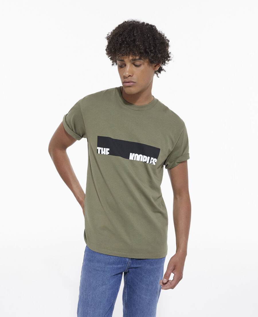 Khaki T-shirt | The Kooples - US