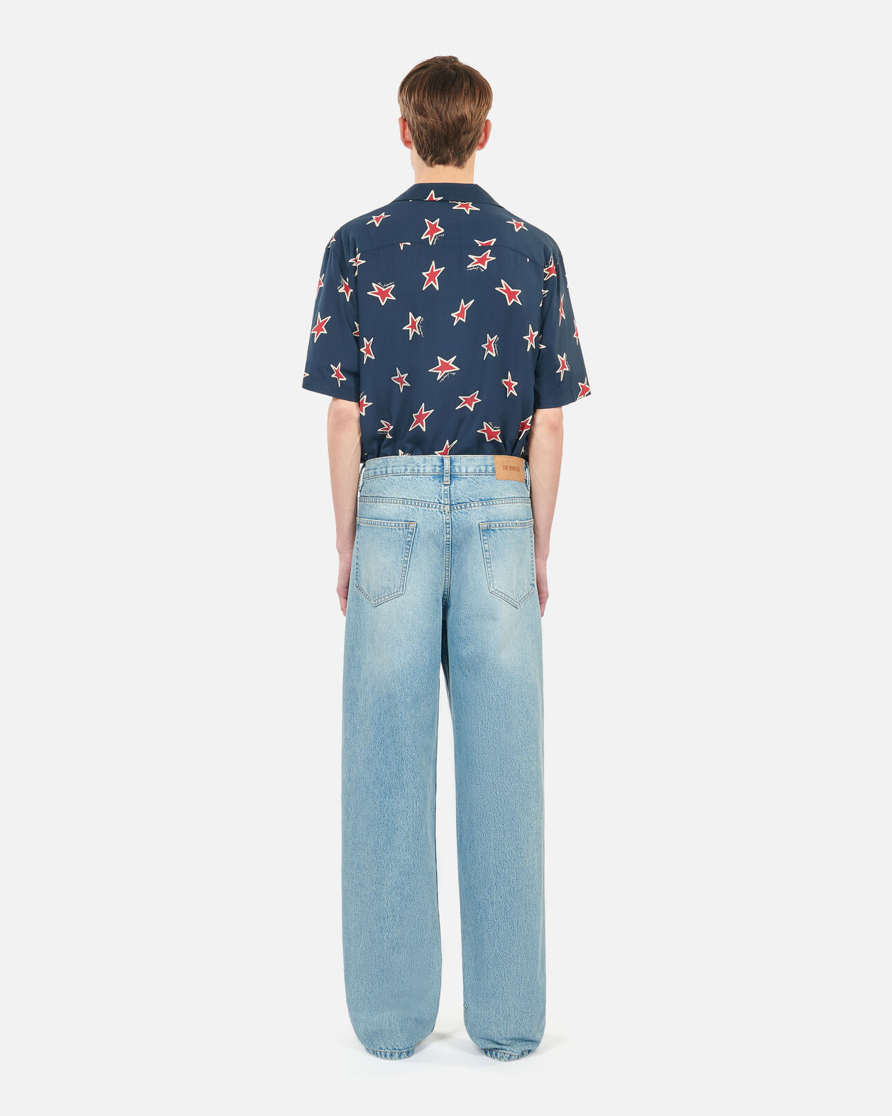 The Kooples MEN BLUE/GREEN straight blue jeans
