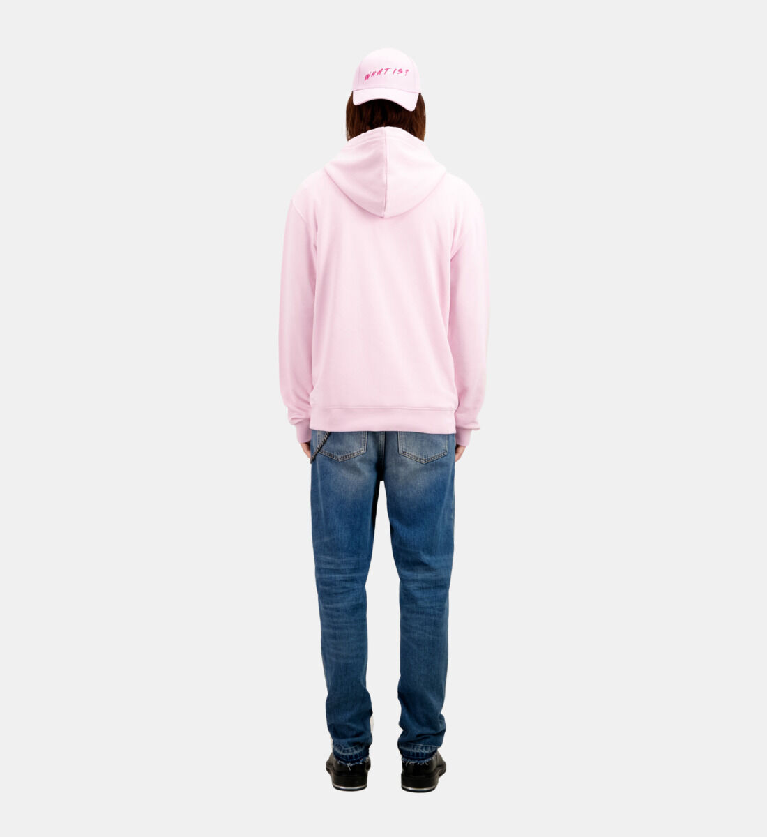 Sudadera rosa para hombre outlet