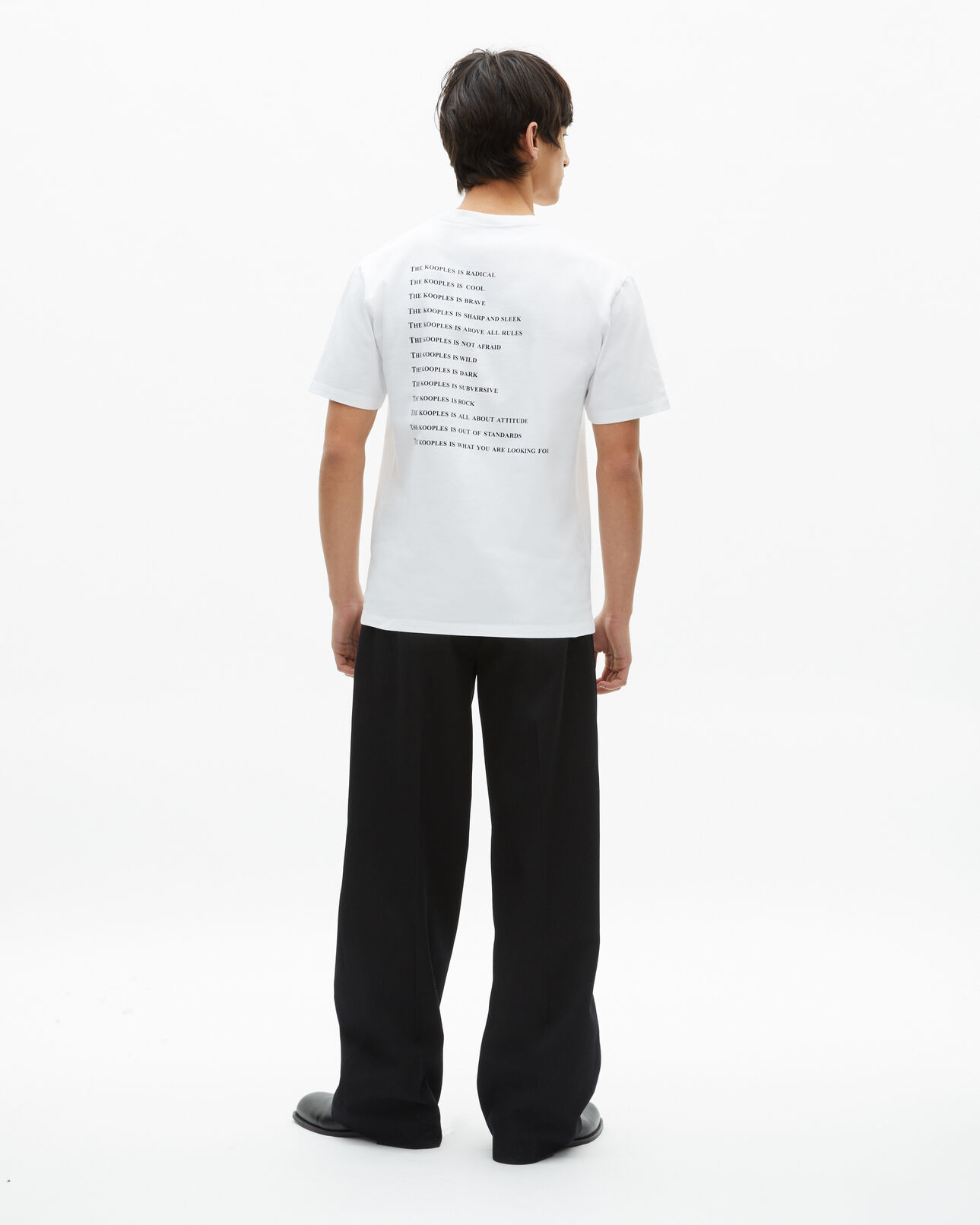 The Kooples HOMME WHITE t-shirt what is blanc