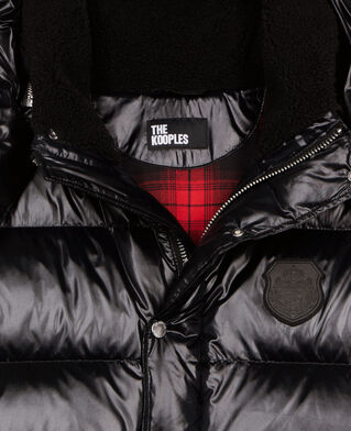 The Kooples MEN BLACK black blazon down jacket