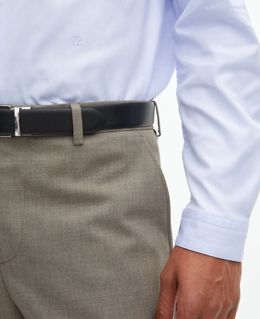 The Kooples MEN BLUE light blue formal shirt