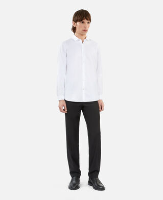 The Kooples MEN WHITE white cotton formal shirt