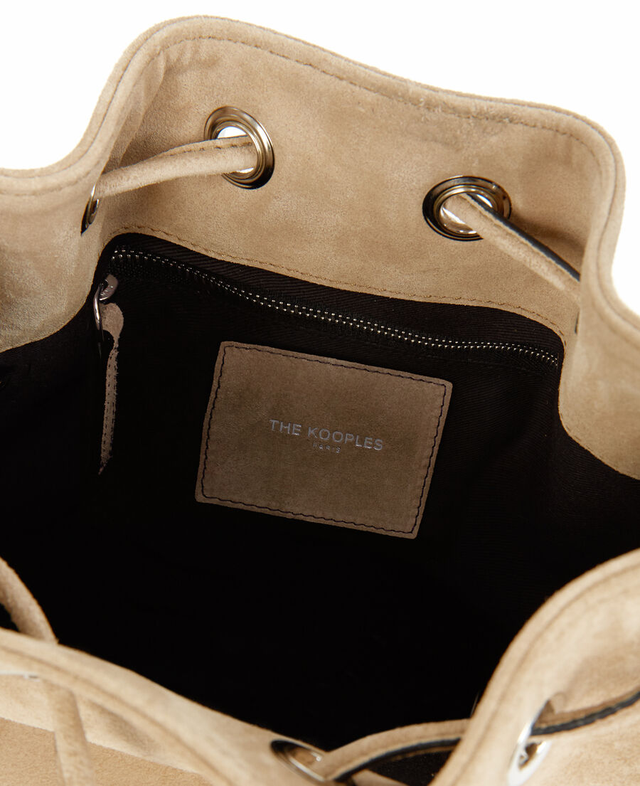 medium tina bag in beige