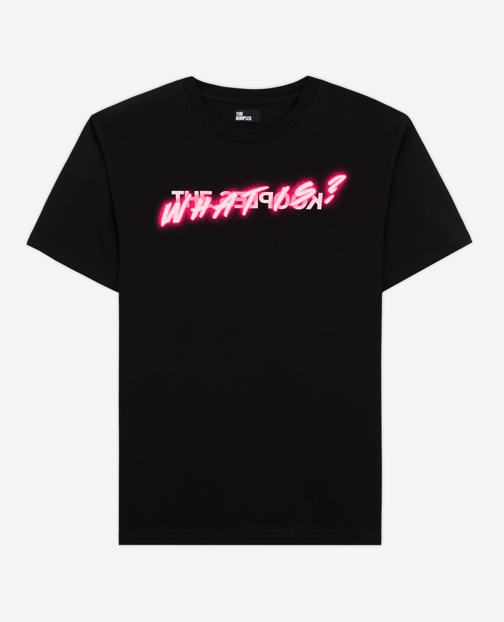 Men's what is black t-shirt, BLACK, hi-res image number null