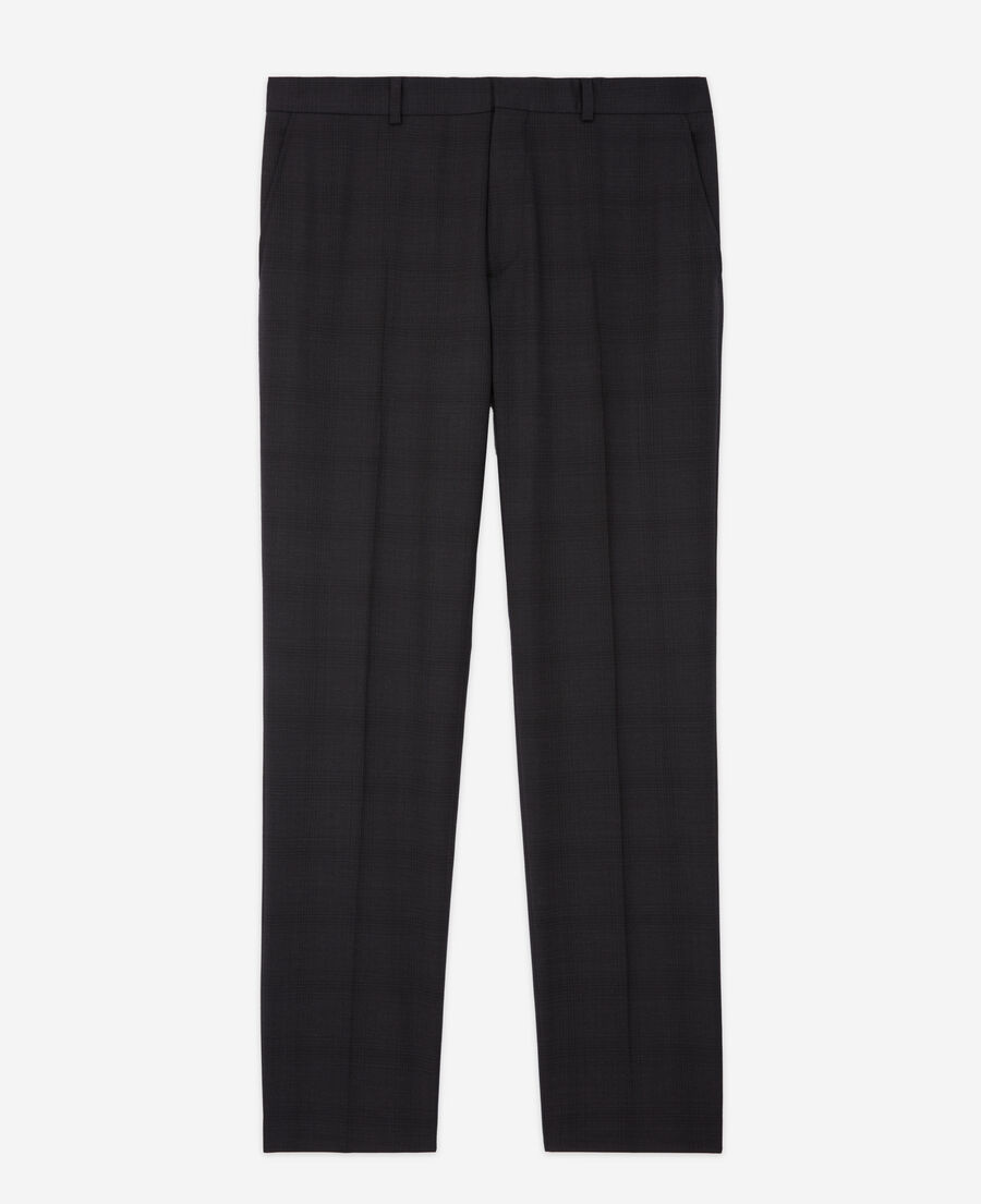 patterned suit pants