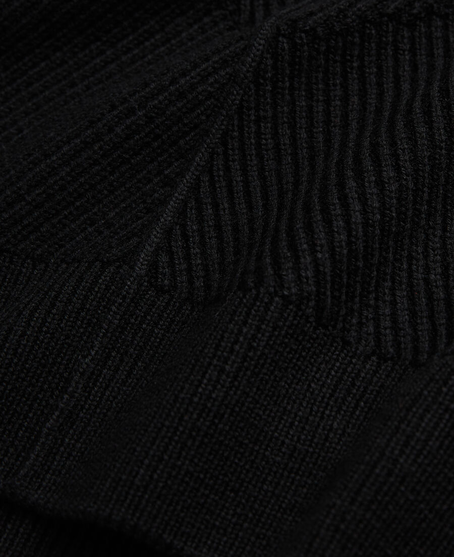 더 쿠플스 The Kooples Pull en laine noir,BLACK