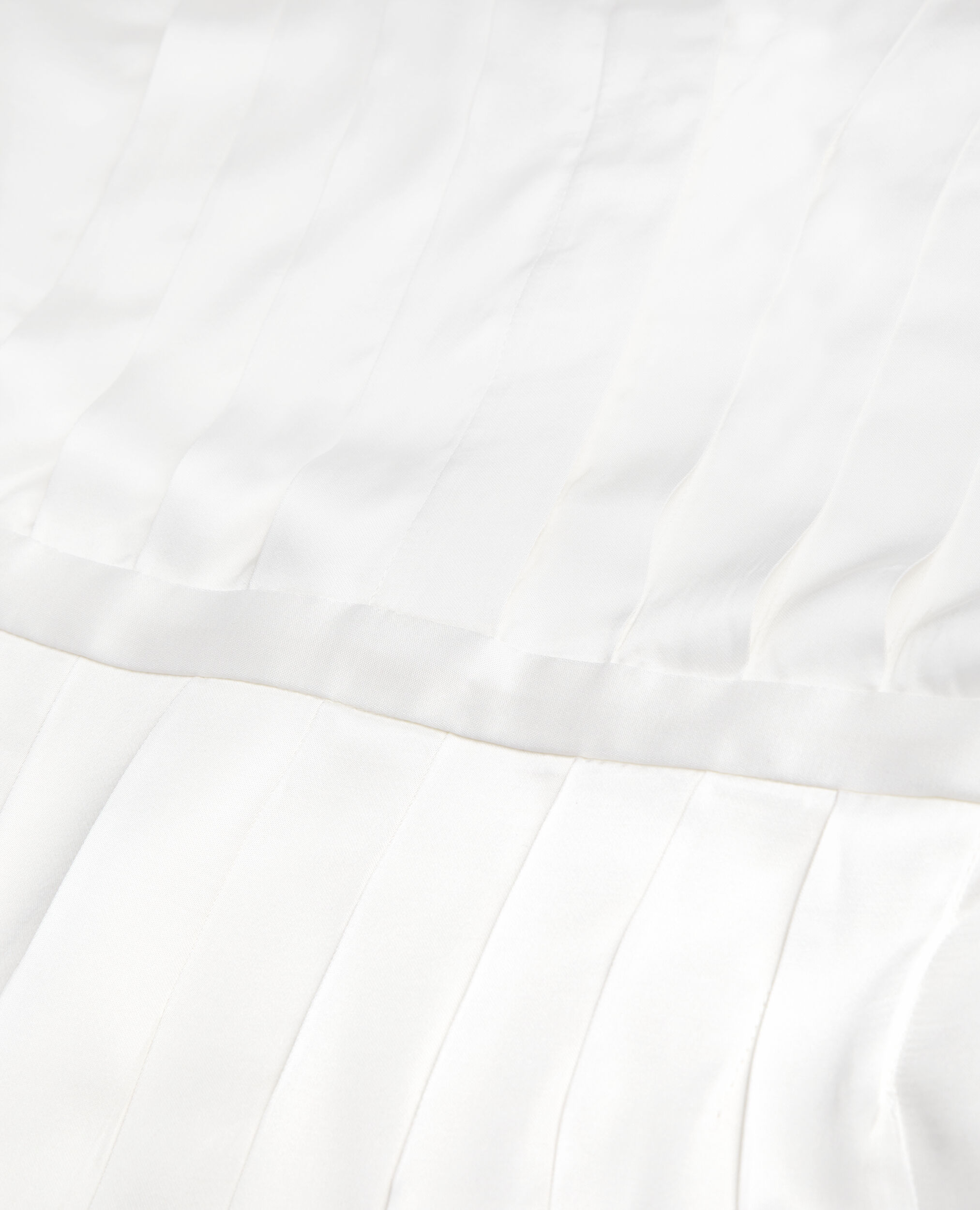 Ecru top with pleating, ECRU, hi-res image number null