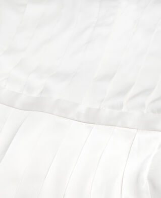 The Kooples F ECRU ecru top with pleating