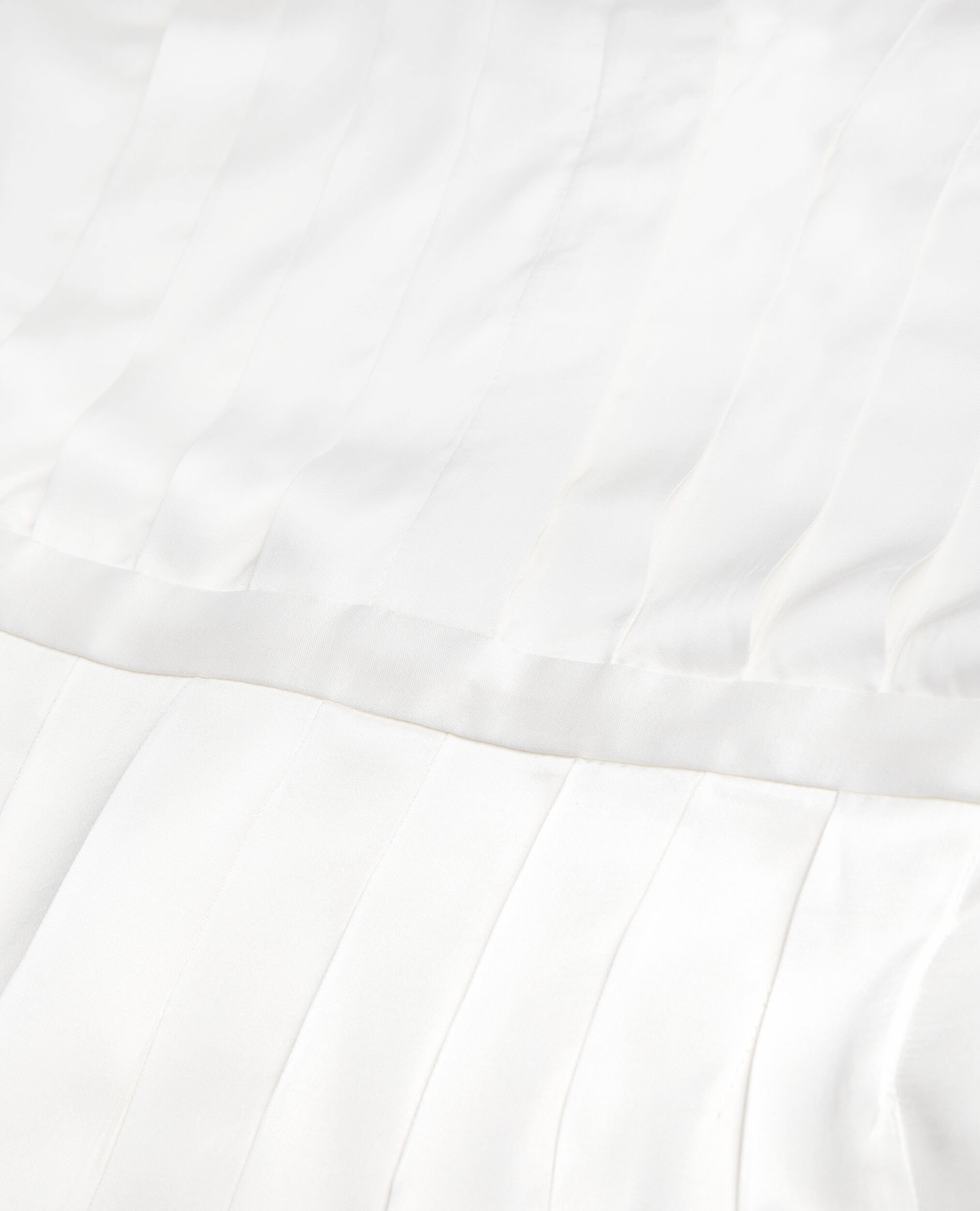 Ecru top with pleating, ECRU, hi-res image number null