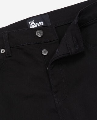 The Kooples HOMME BLACK BRUT jean slim noir