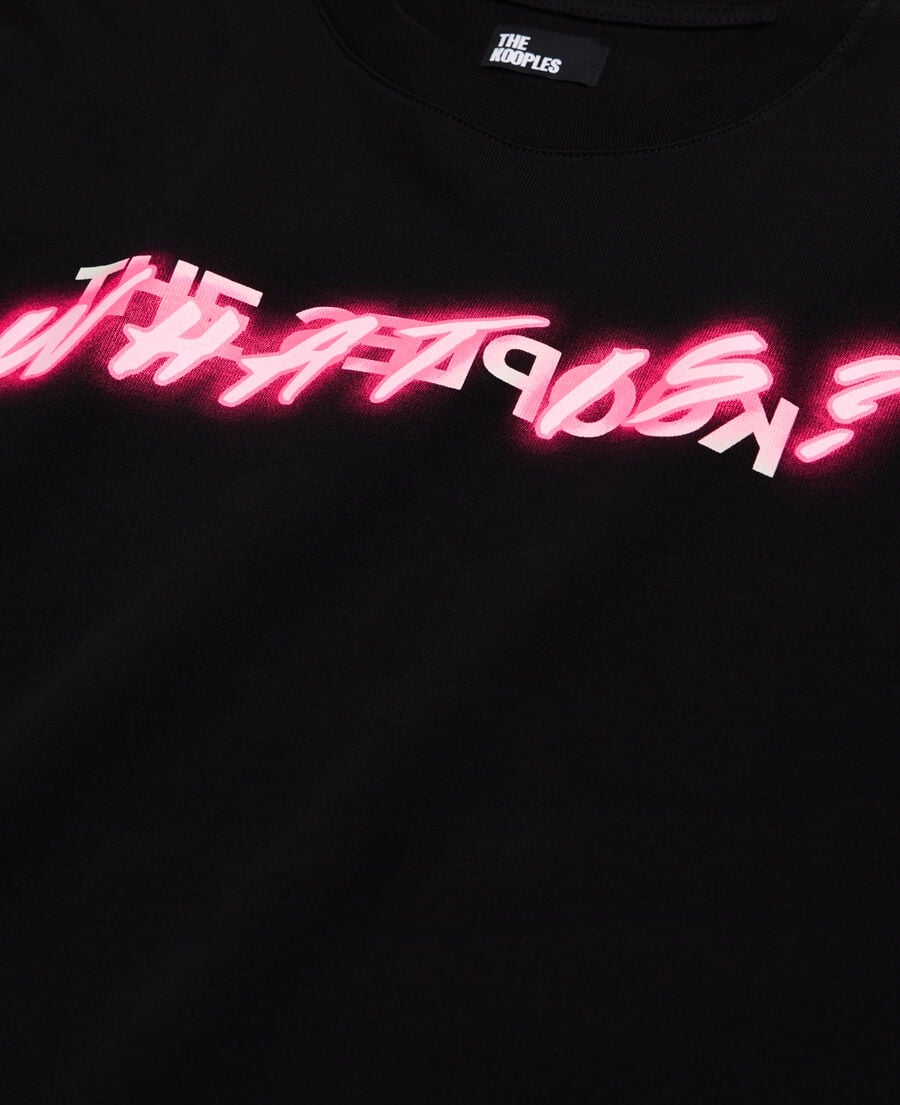 The Kooples HOMME BLACK t-shirt what is noir