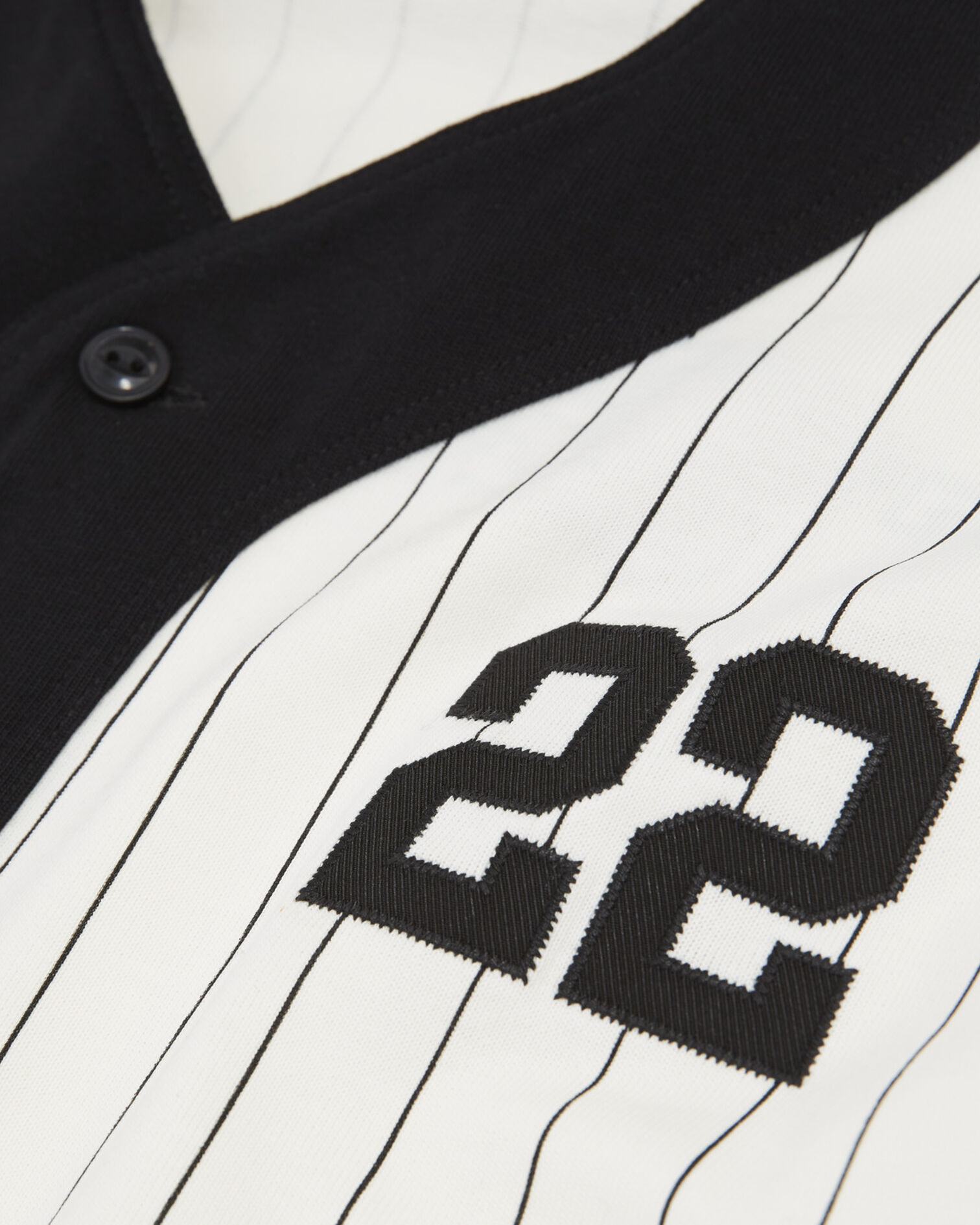 Striped baseball T-shirt, ECRU, hi-res image number null