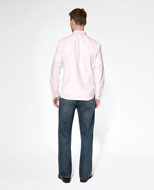 The Kooples HERREN PINK - BLUE gestreiftes hemd in wei&szlig; und rosa