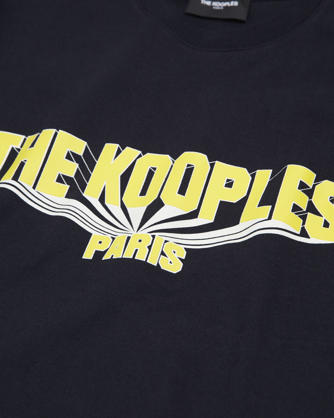 The Kooples MEN NAVY the kooples logo t-shirt