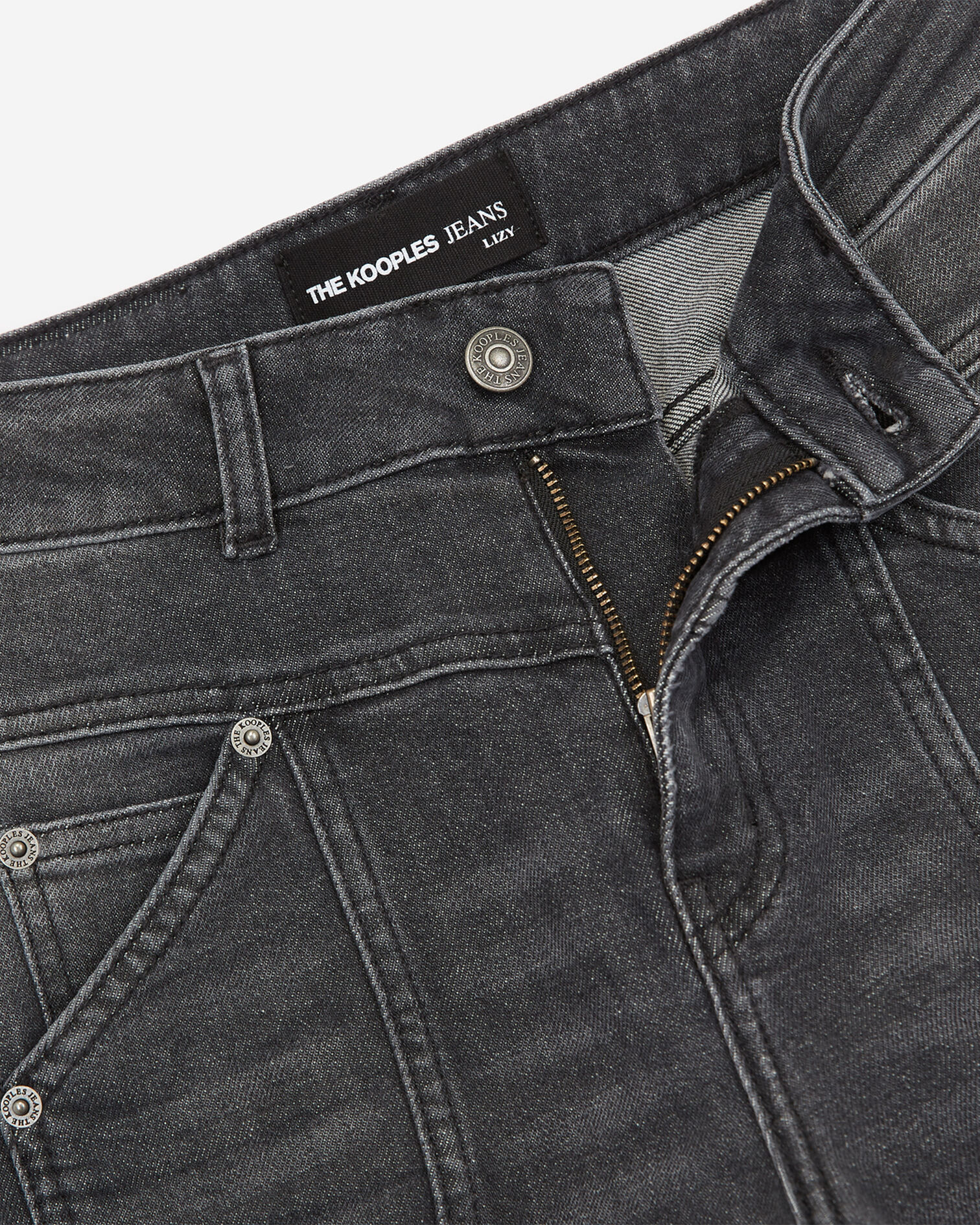 Jean skinny noir délavé, BLACK WASHED, hi-res image number null