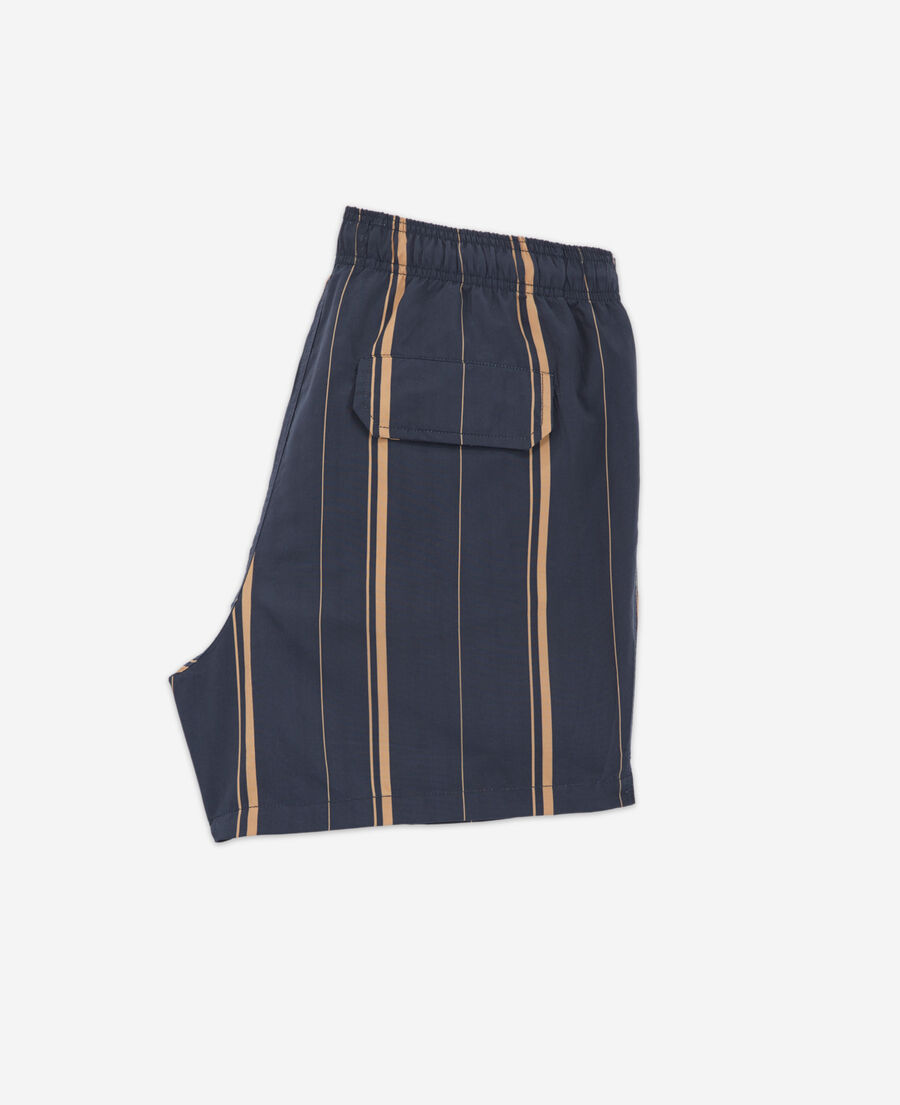 The Kooples HOMME NAVY maillot de bain bleu marine logo contrasté