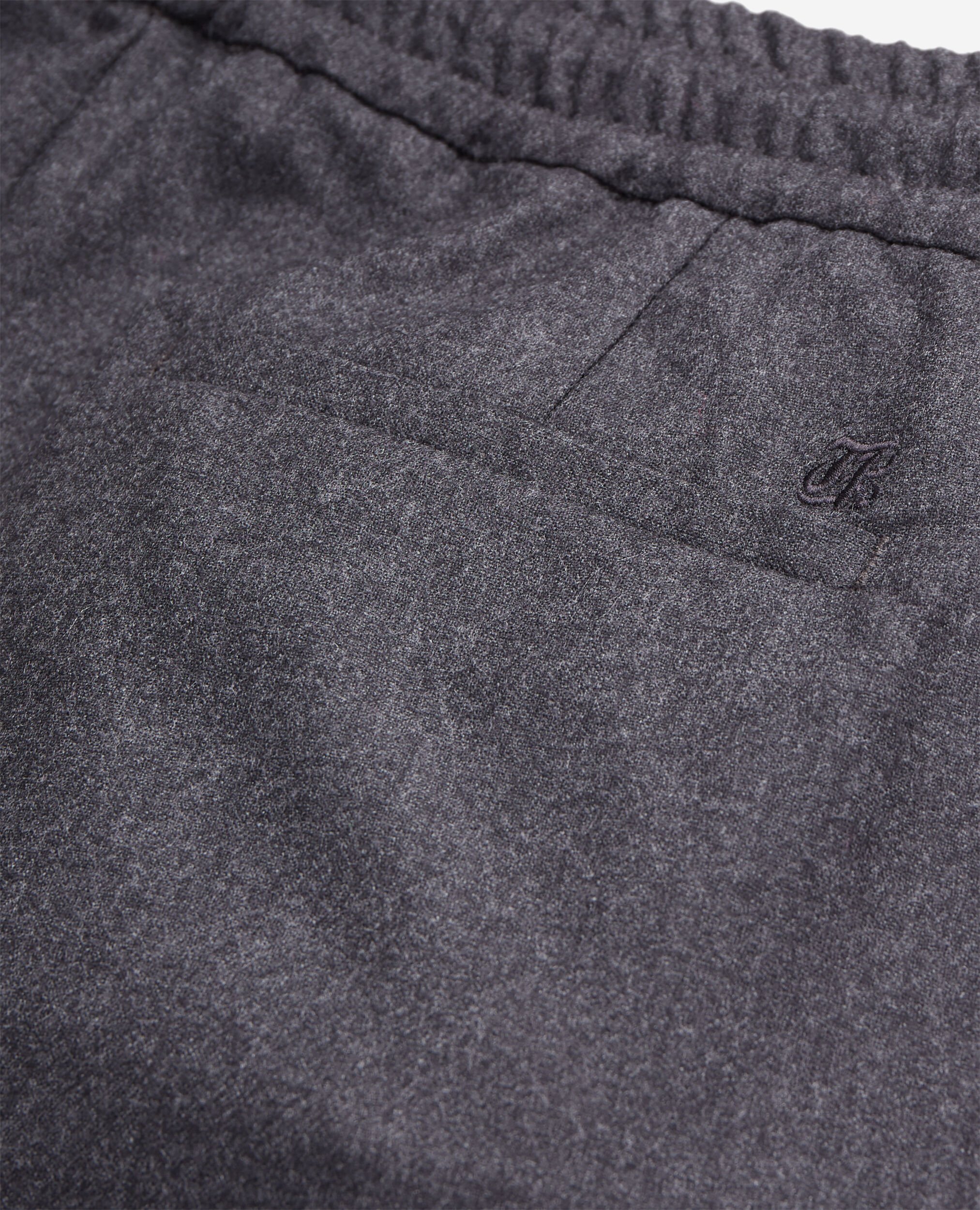 Graue Hose aus Flanell, DARK GREY, hi-res image number null