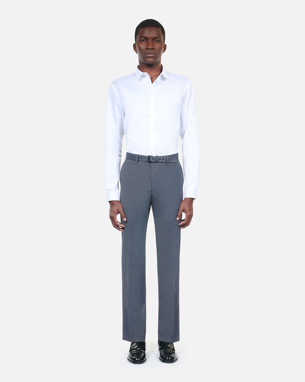 The Kooples H BLUE blue wool suit trousers