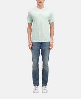 The Kooples H OCEAN men's green t-shirt with logo
