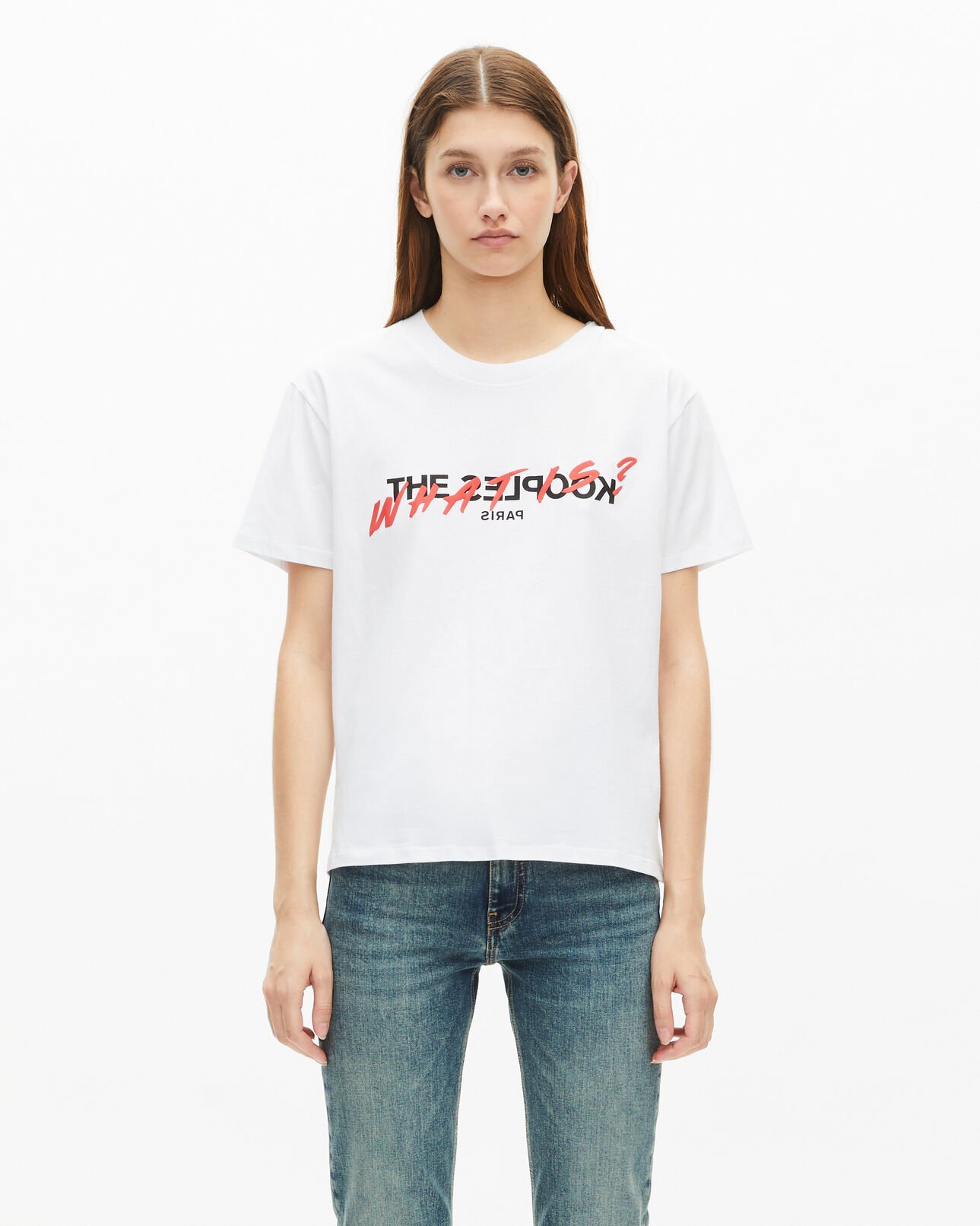 The Kooples DAMEN WHITE was ist ein weißes t-shirt