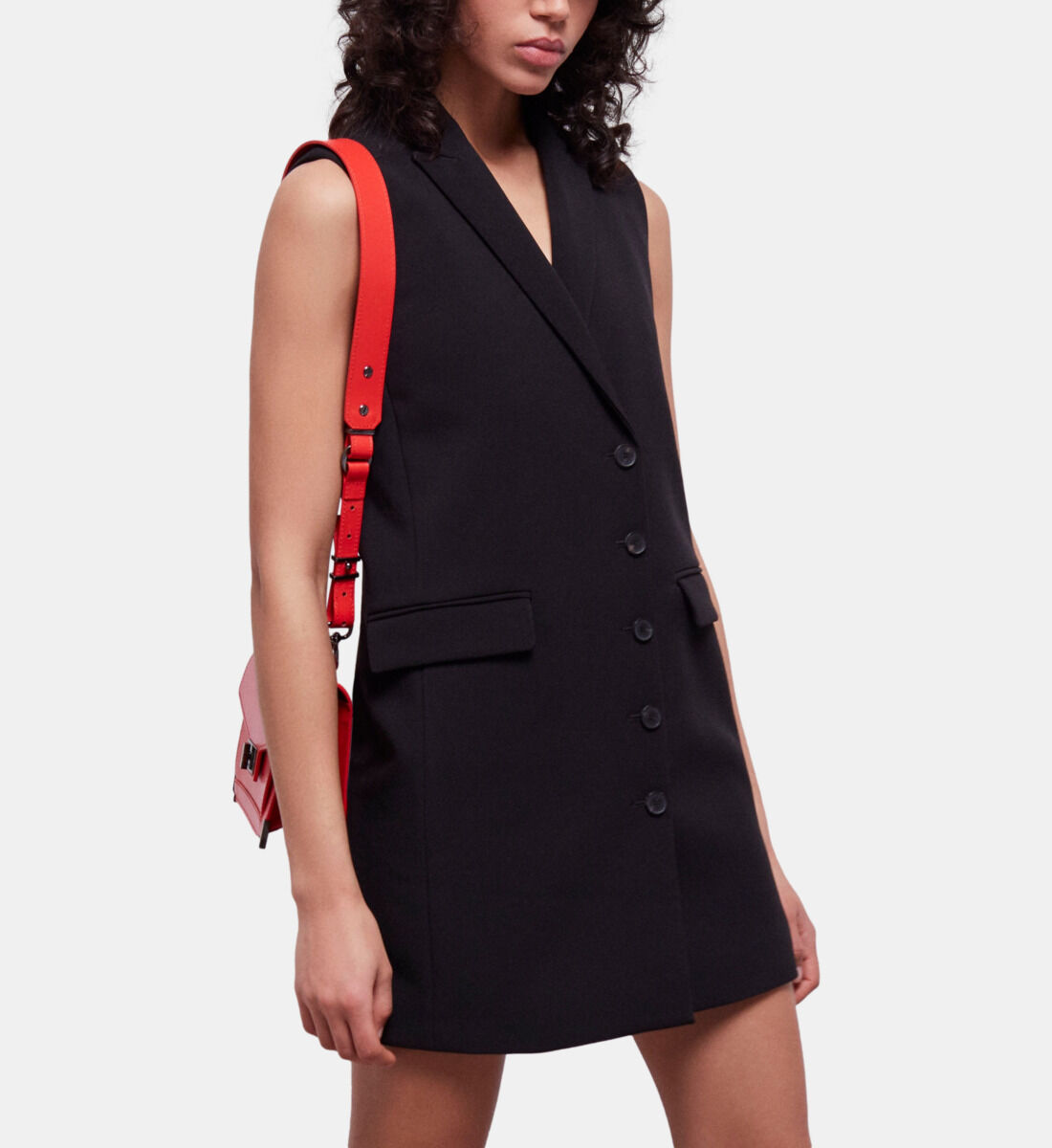 Short black blazer dress outlet
