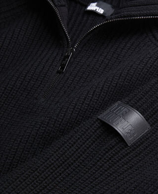 The Kooples H BLACK black wool sweater