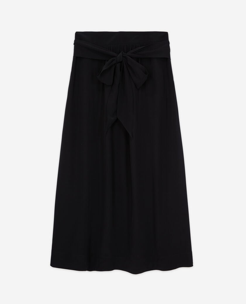 The Kooples F BLACK long black skirt