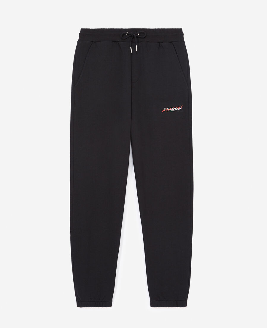 black jogging suit with print what is