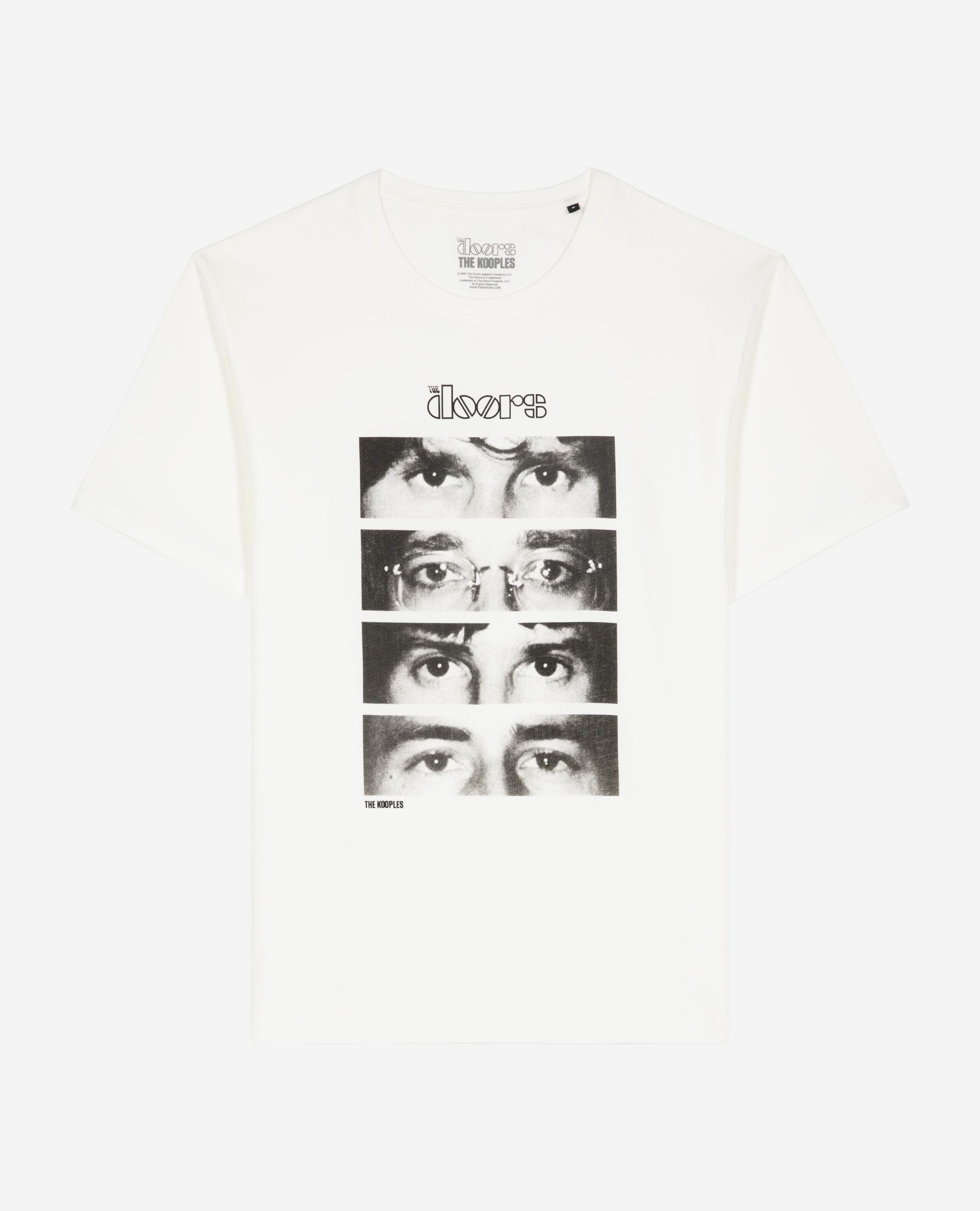 Mixed t-shirt The Doors X The Kooples ecru, ECRU, hi-res image number null