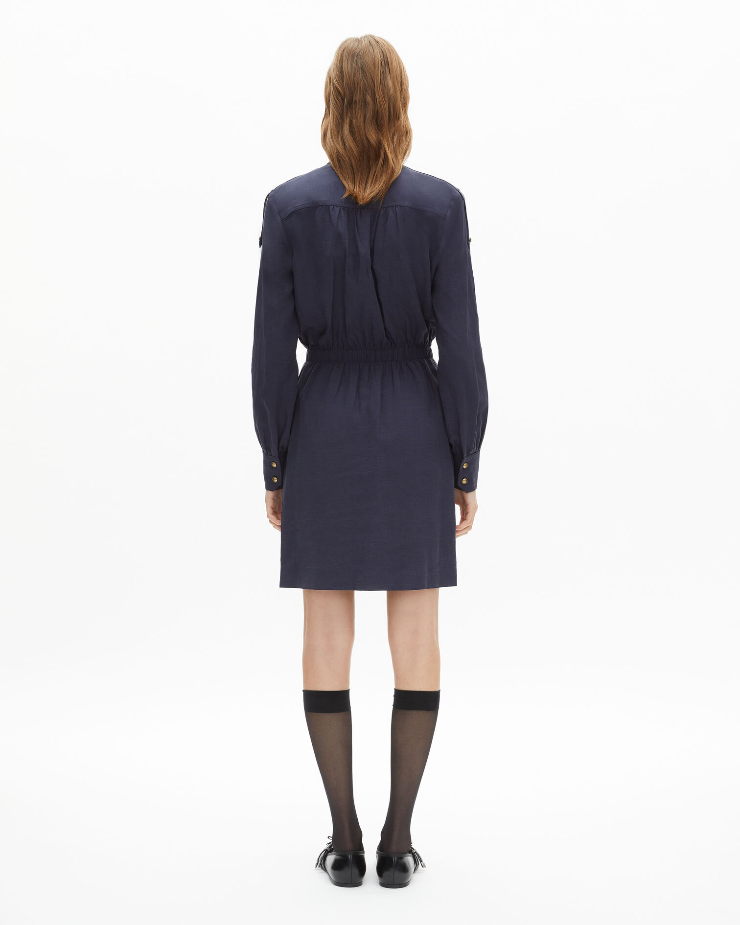 Kurzes Kleid marineblau, NAVY, hi-res image number null