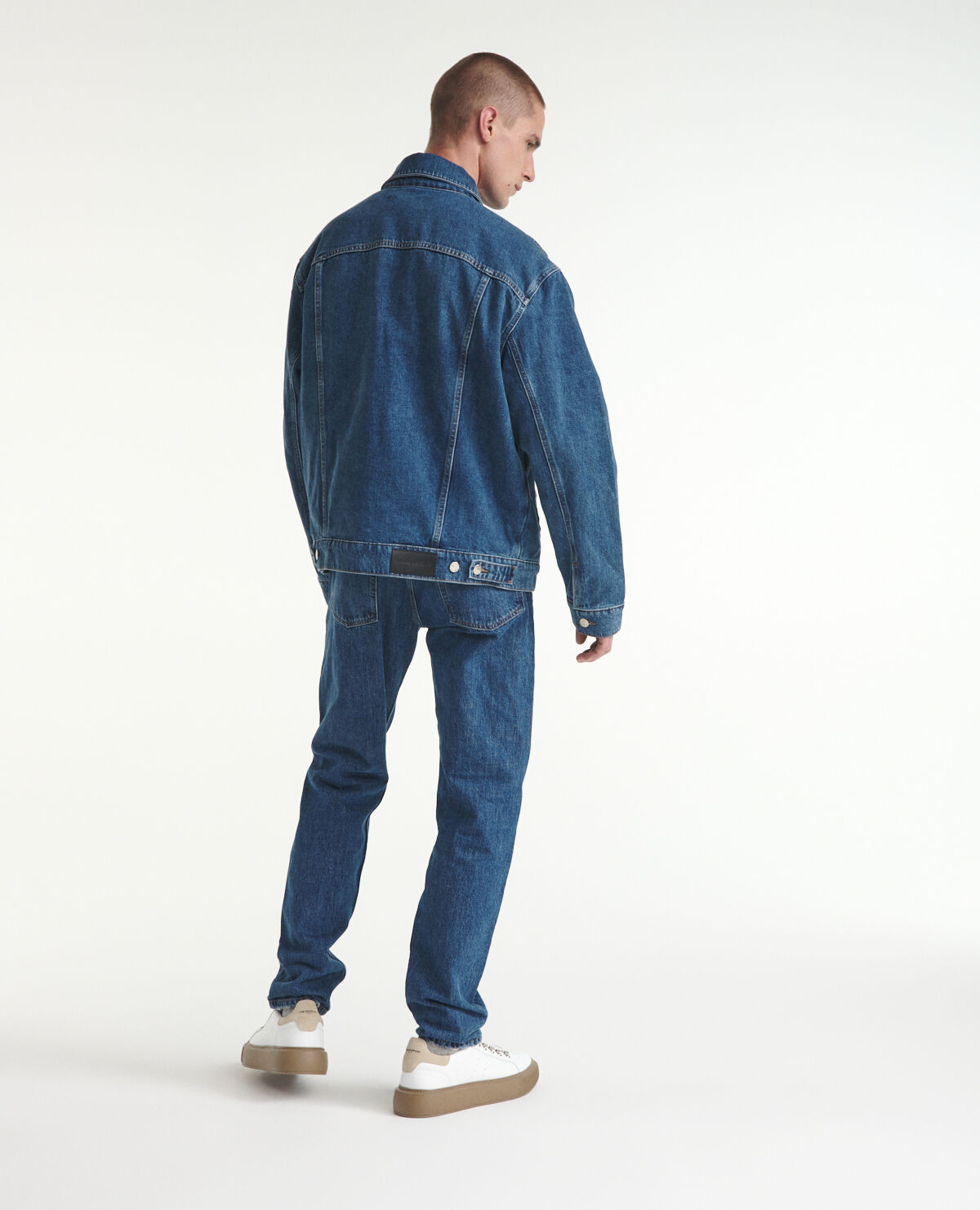 Denim jackets with sheepskin lining outlet