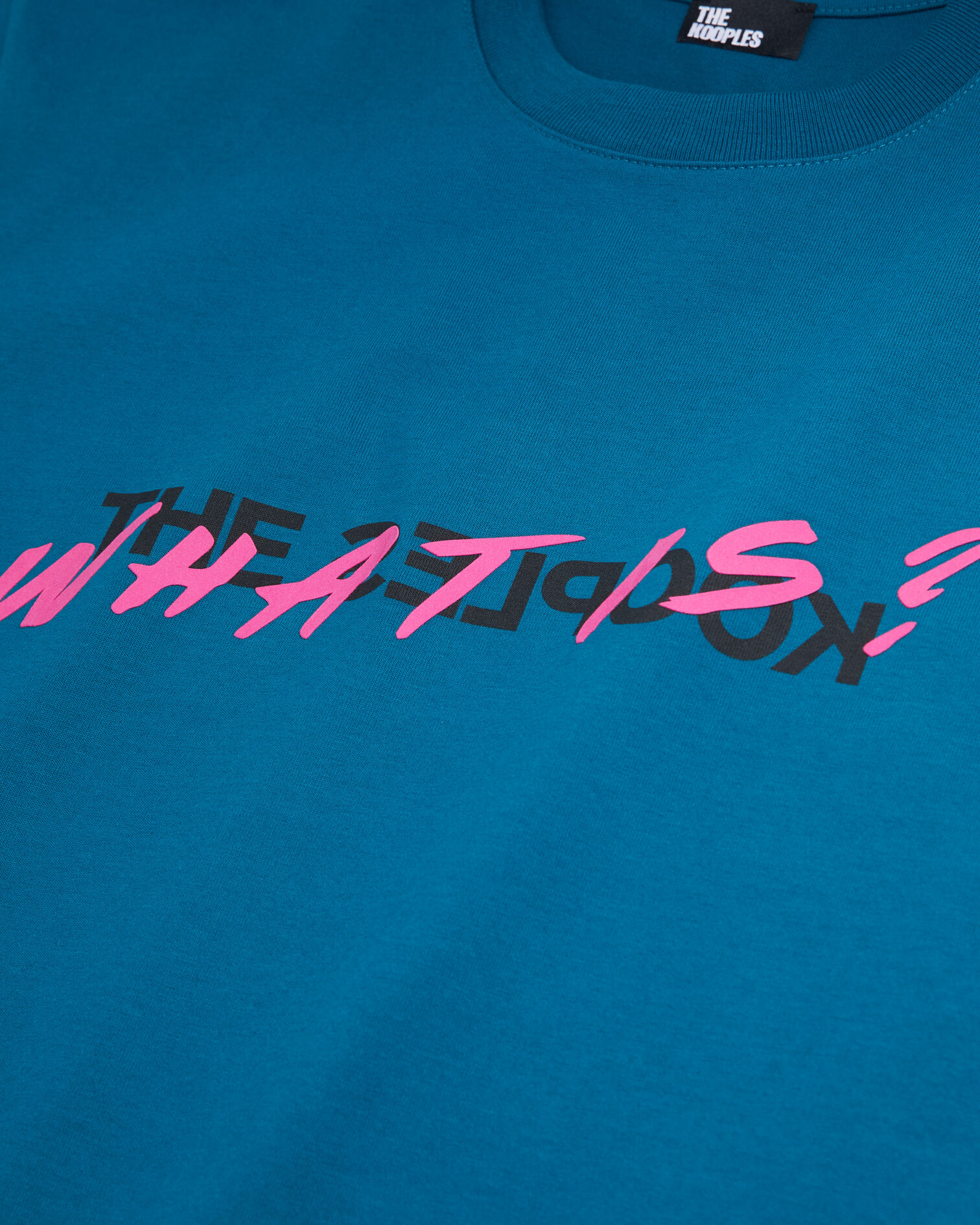 Men's blue what is t-shirt, MEDIUM BLUE, hi-res image number null