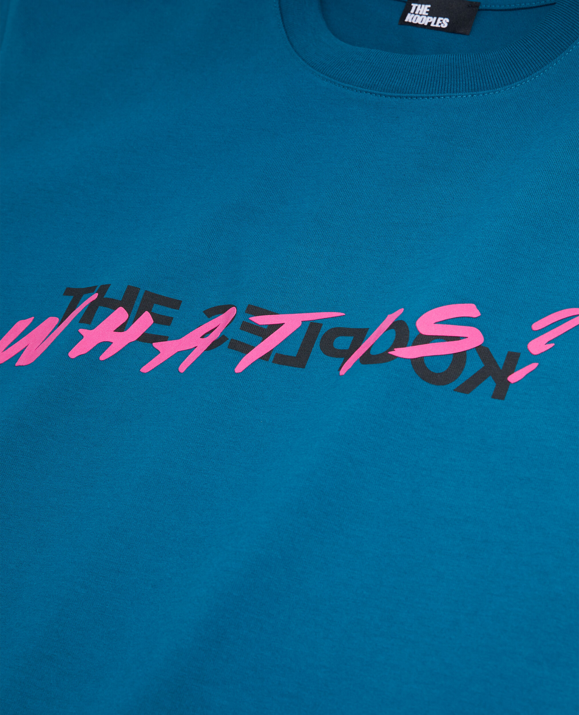 Men's blue what is t-shirt, MEDIUM BLUE, hi-res image number null