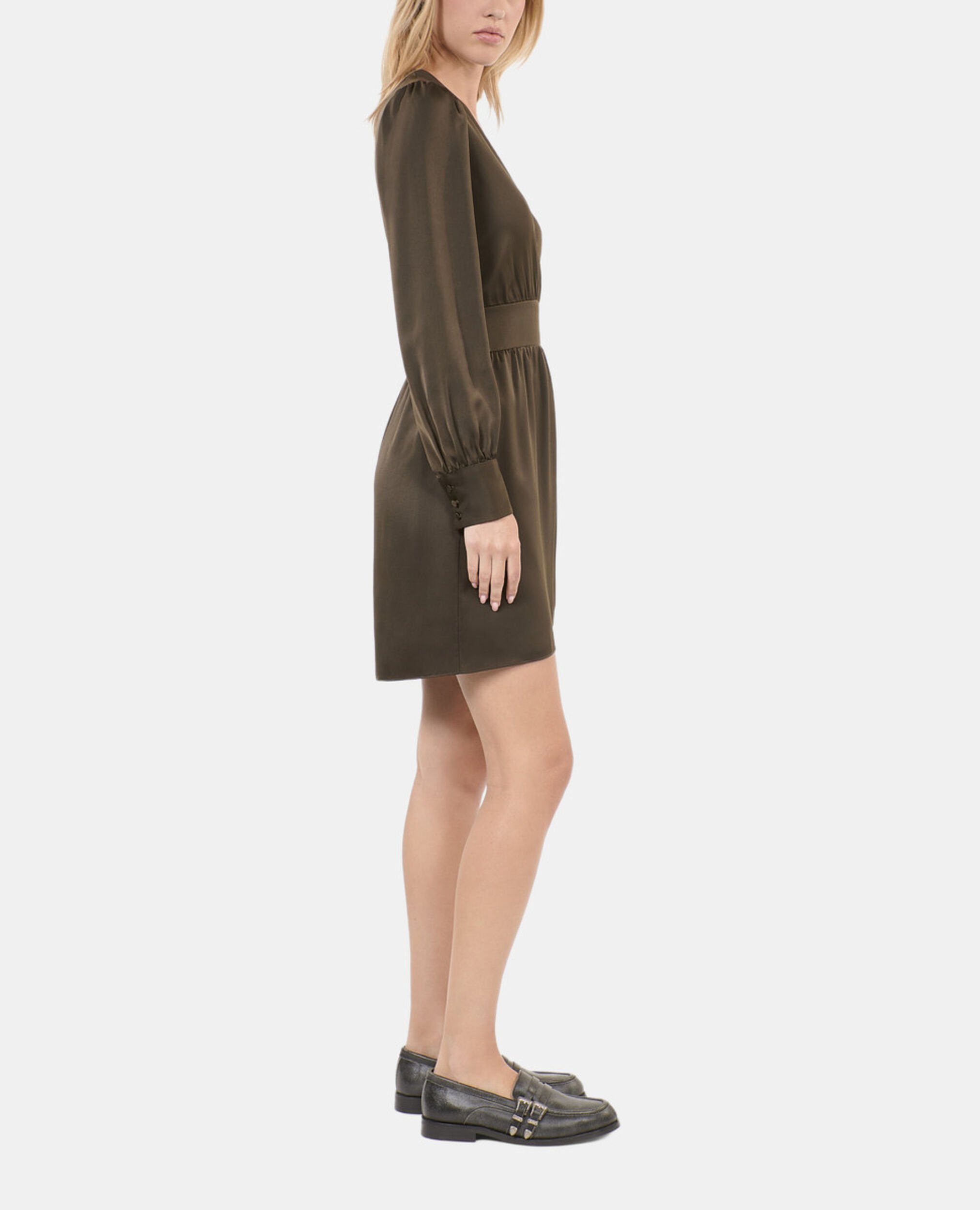 Robe courte kaki, KAKI, hi-res image number null